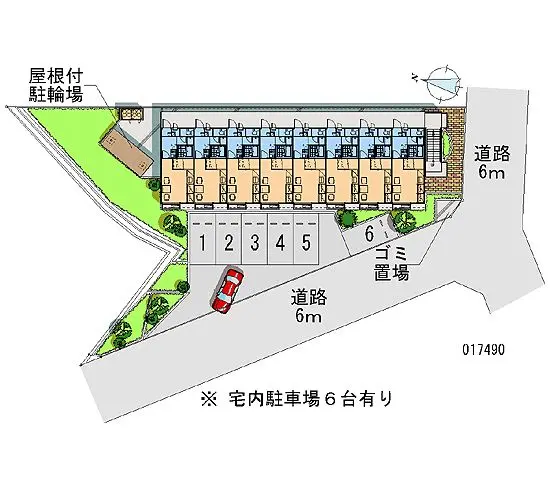 ★手数料０円★堺市北区百舌鳥西之町　月極駐車場（LP）